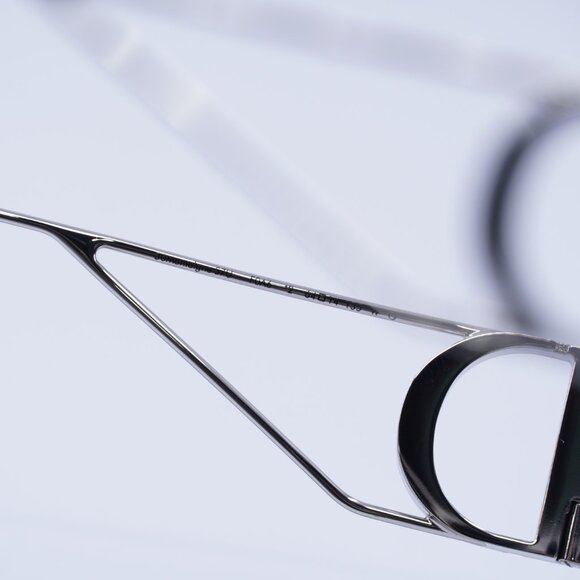 Dior 30MONTAIGNE S7U F0A6 Sunglasses Silver Square Frame, Grey Lenses